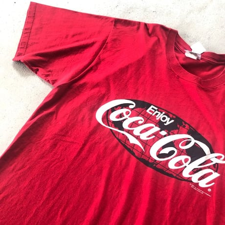 90's USA製 Coca Cola プリントTシャツ  XL