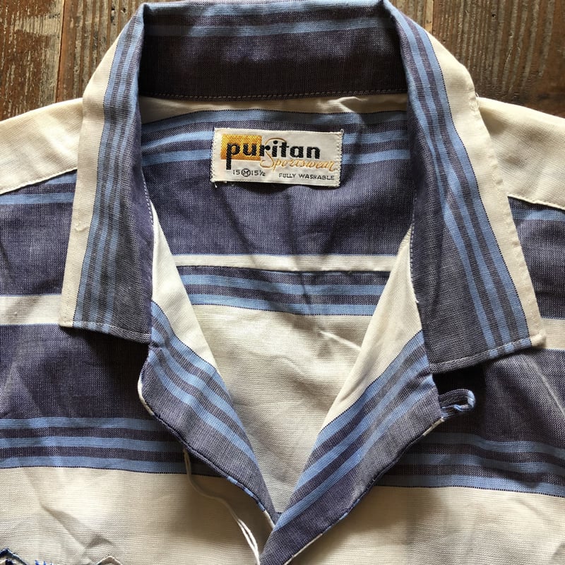 60's puritan sports wear ヴィンテージ 半袖シャツ