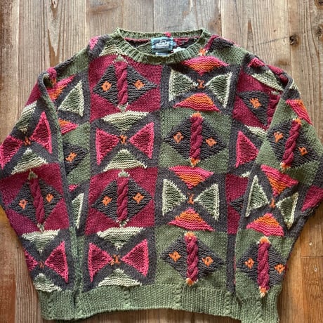 WOOLRICH コットンニットセーター🧶