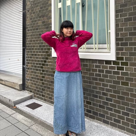 patagonia フリースプルオーバーパーカー