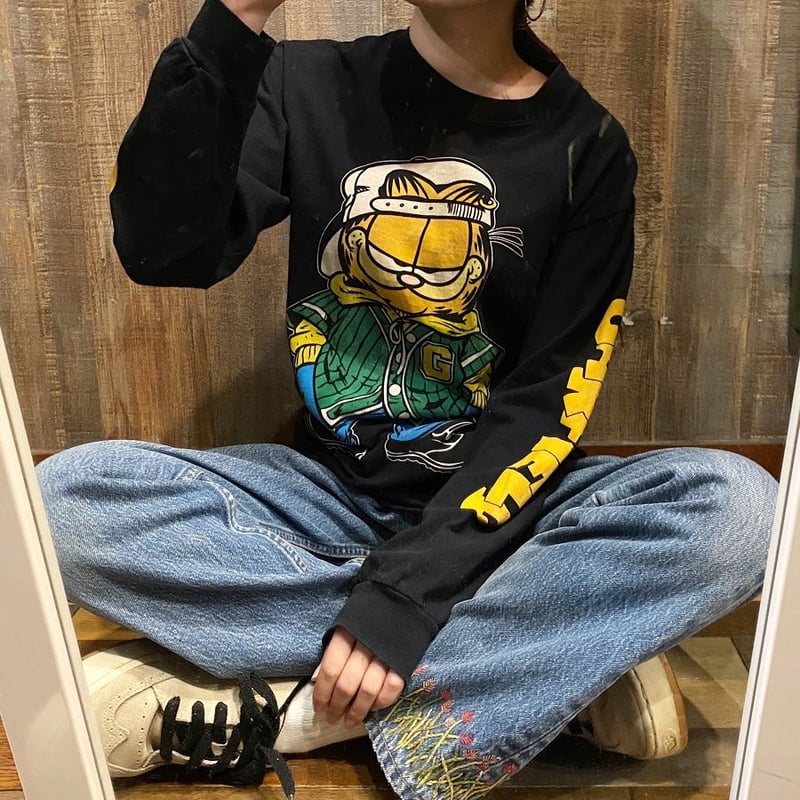 ガーフィールド両面プリントロンT | CUSTOM FEVER