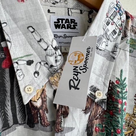 Reyn spooner × STAR WARS総柄シャツL