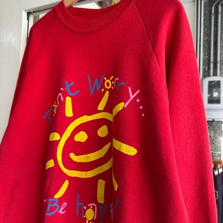 90's USA製プリントスウェット