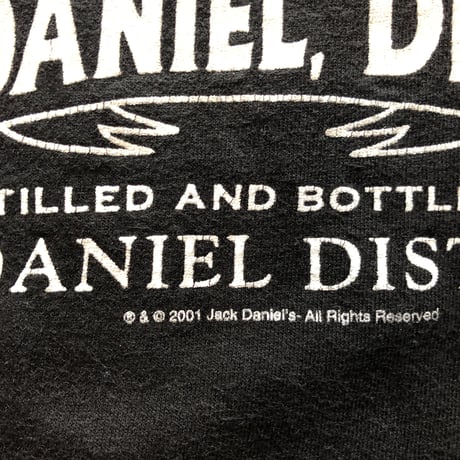 JACK DANIEL ©︎2001 プリントTシャツ