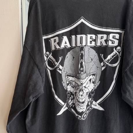〜00's RAIDERS 袖プリントロンT