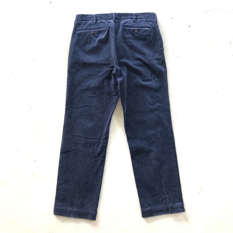 POLO RALPHLAUREN 太畝コーデュロイパンツW30×L30  ネイビー
