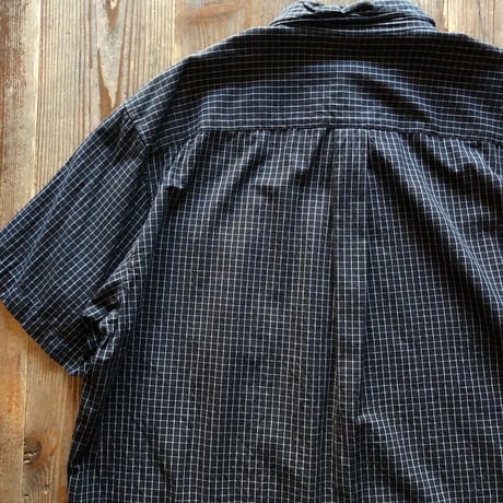 Ralph Lauren  半袖チェックシャツ XL