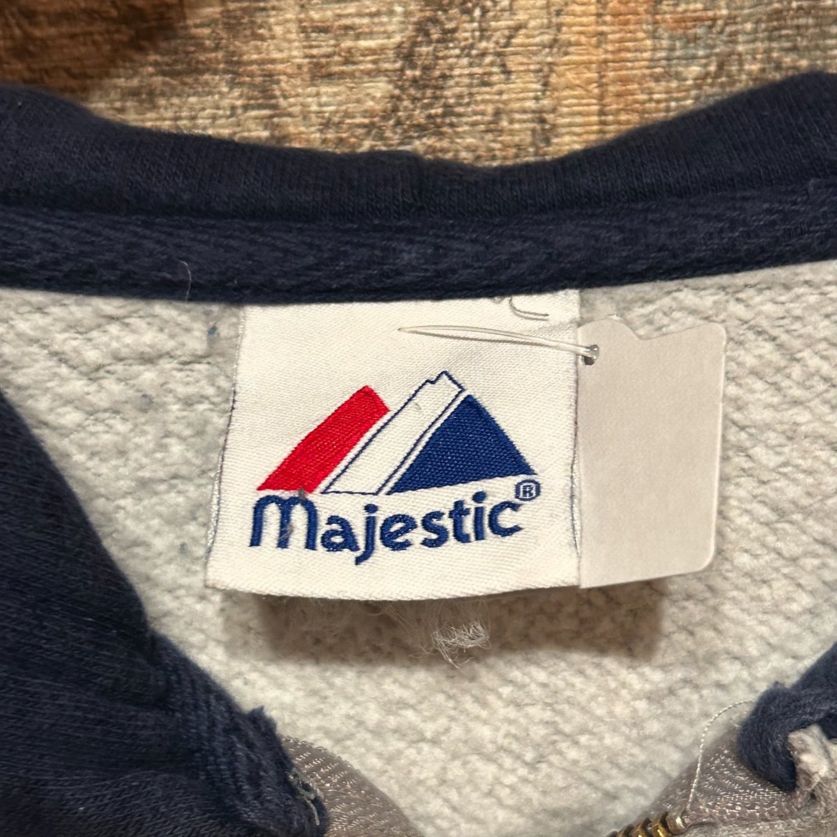 majestic オファー auth ジップパーカー