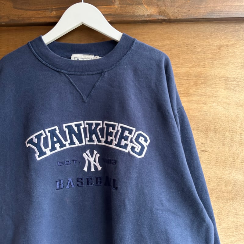 ニューヨークヤンキース 刺繍スウェット | CUSTOM FEVER