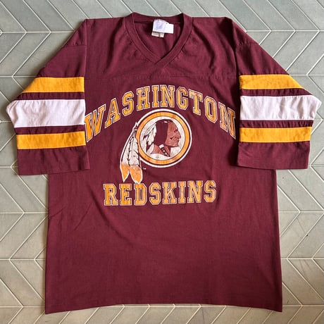 90s USA製 レッドスキンズ 五分袖T