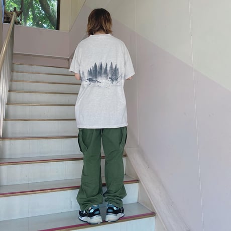 オオカミ両面プリントTシャツ