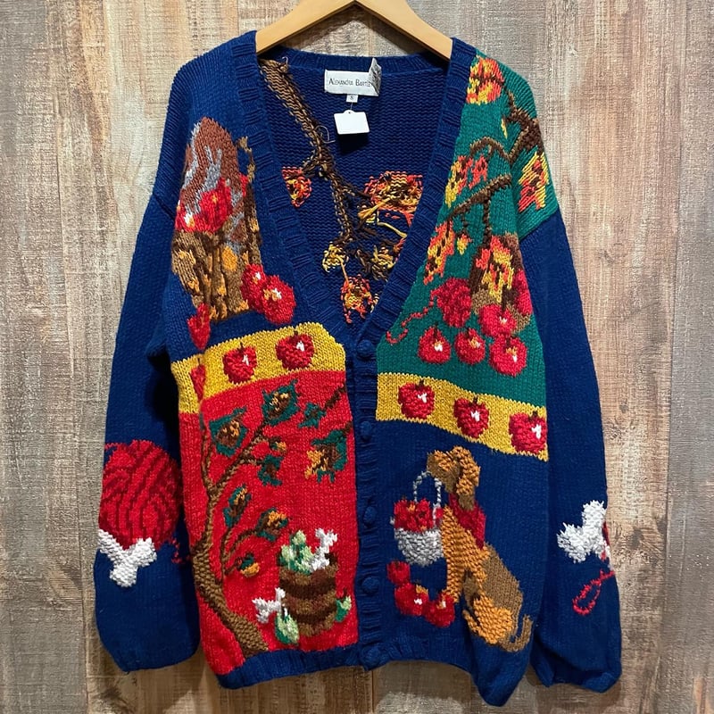 オーストラリア製 BONZO ニット カラフル オーストラリア動物模様