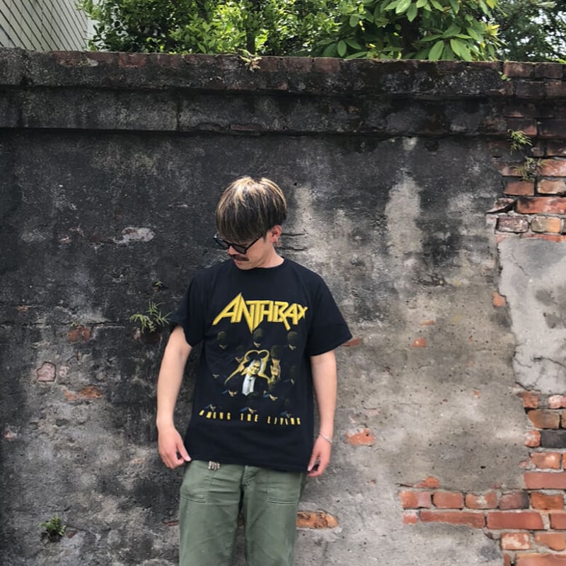 ANTHRAX〝AMONG THE LIVING〟Tシャツ L | CUSTOM FEVER ANTHRAX〝AMONG THE LIVING〟Tシャツ L | CUSTOM FEVER
