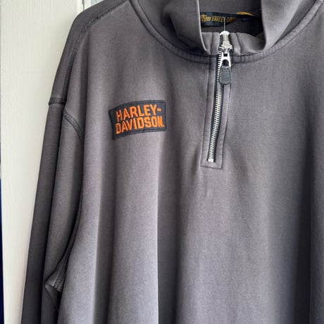HARLEY DAVIDSON  ハーフジップスウェット