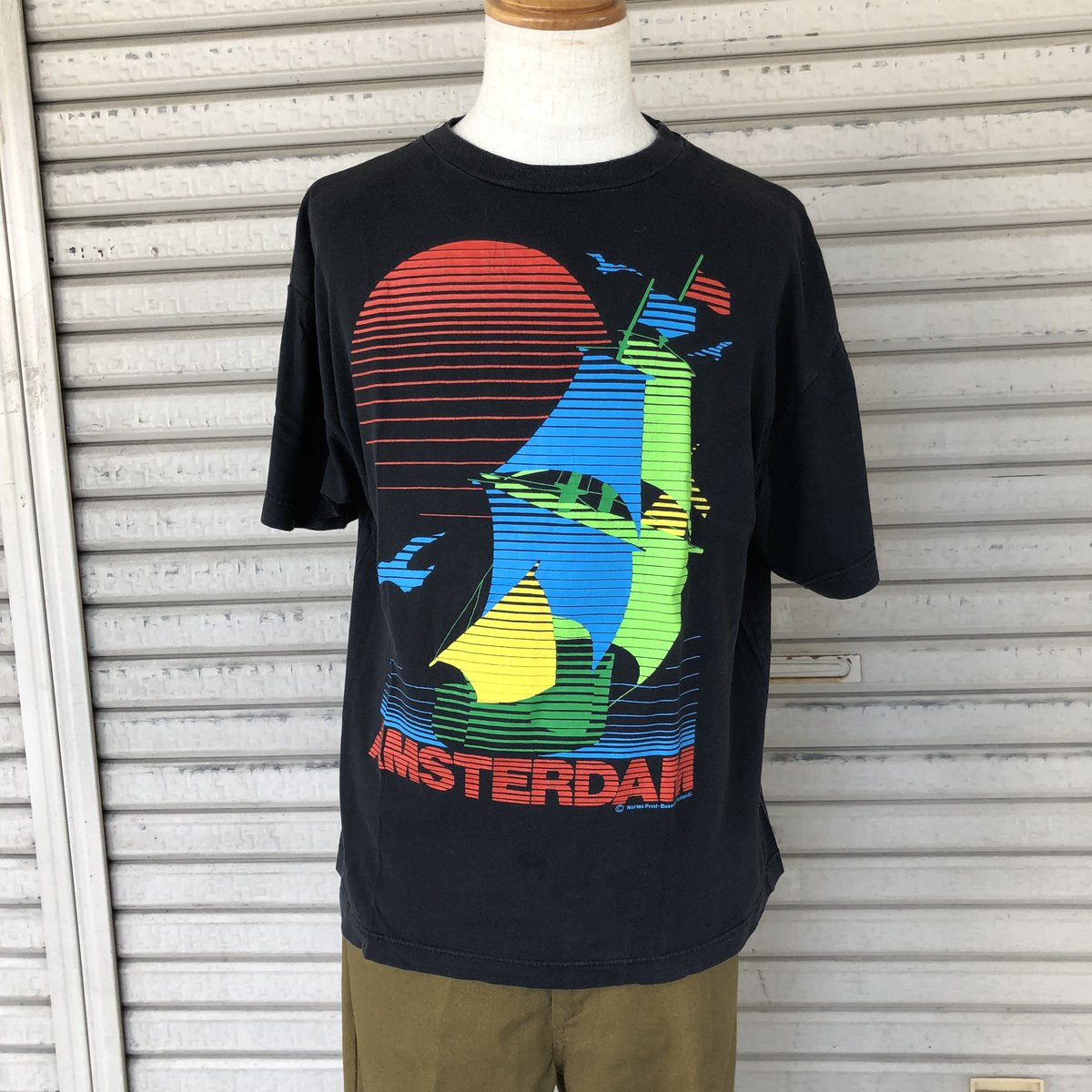 90's AMSTERDAM Tシャツ | CUSTOM FEVER