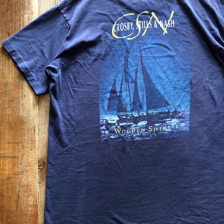Crosby Stills & Nash バンドTシャツ XL