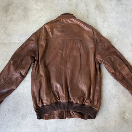 Massimo Dutti　レザージャケット