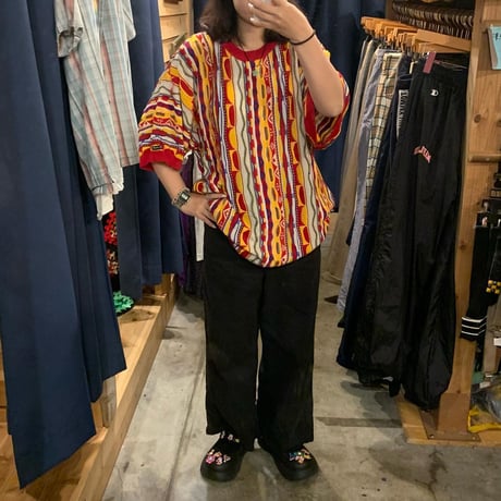 Bucker s/s 3Dニットセーター