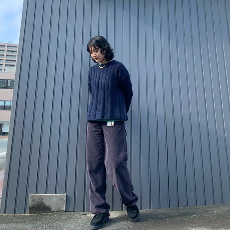 Eddie Bauerケーブルニット