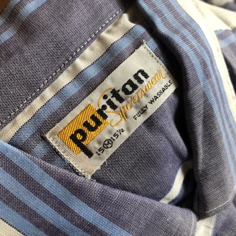 未使用Vintage 60's〜puritan sportswear 半袖シャツ