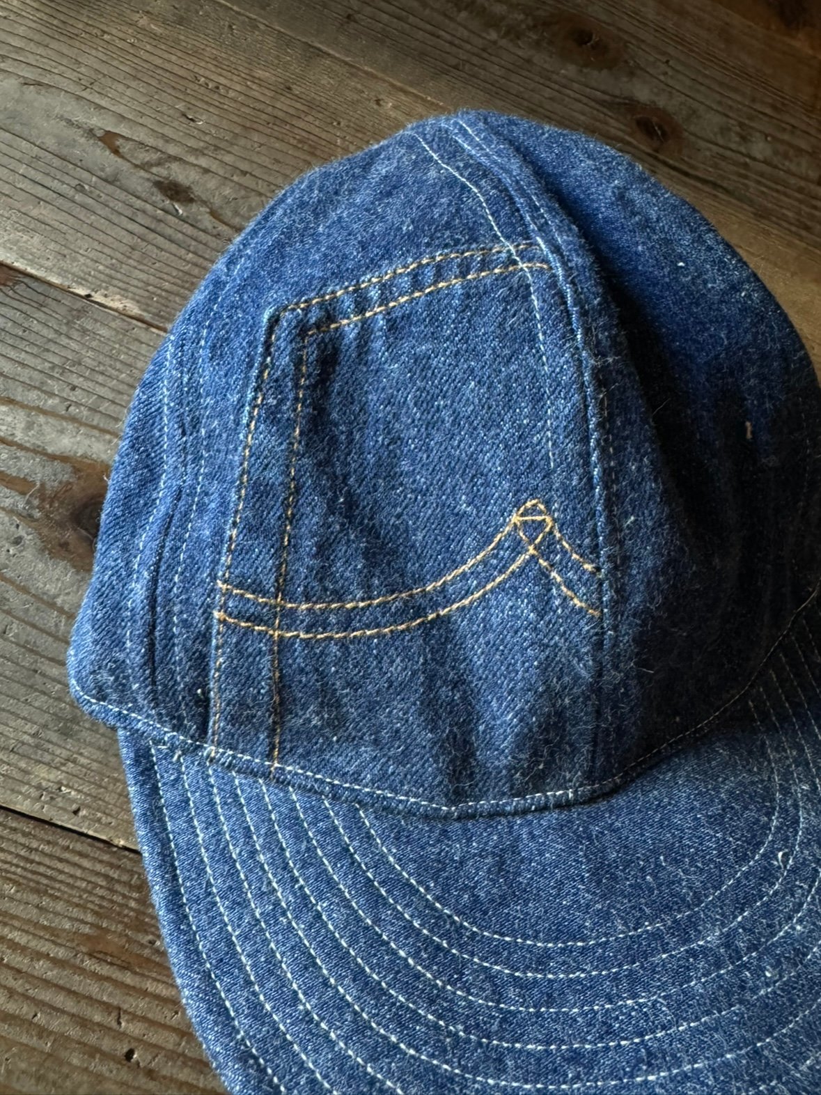 CF別注 Morocco 〝USA製Levi's〟デニムキャップ | CUSTOM FEVER CF別注 Morocco 〝USA製Levi's〟デニムキャップ | CUSTOM FEVER
