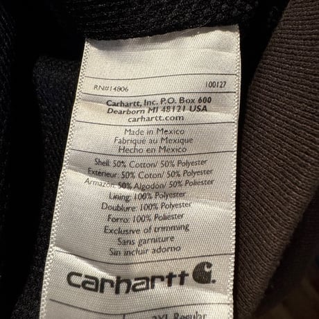 Carhartt RAIN DEFENDER フルジップフーディ 2XL