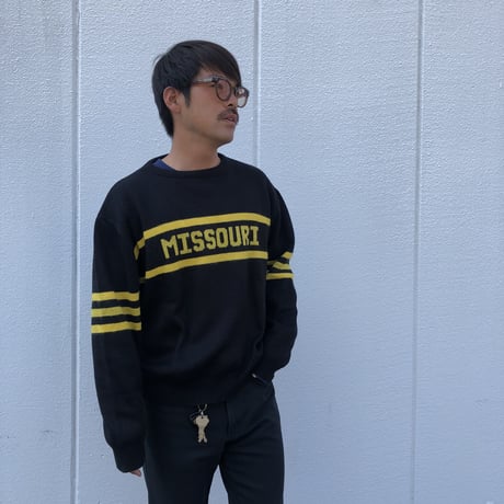 USA製 MISSOURI アクリルニットセーター