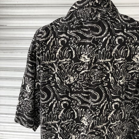 Ralph Lauren 総柄オープンカラーシャツ