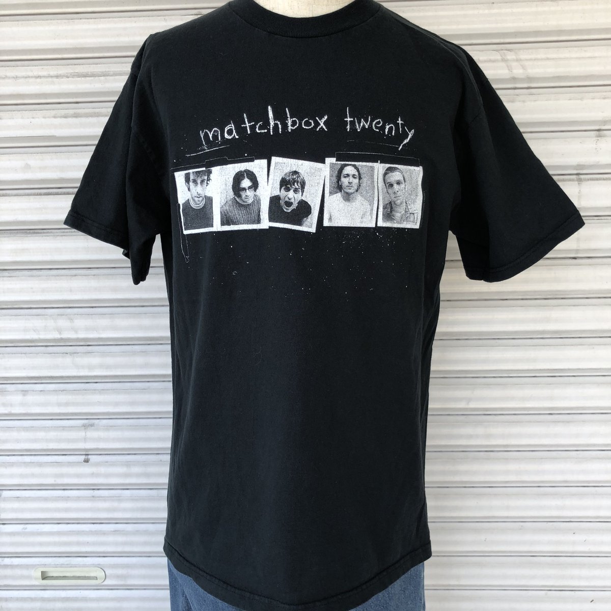 ミュージシャン matchbox twenty tour 2001 T-Shirt M Vintage Matchbox Twenty Tour 2001 T-Shirt Size : XXL 25/32