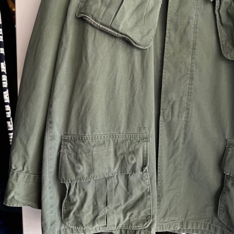 1969年製 U.S. ARMY ジャングルファティーグジャケット 4th リップストップ