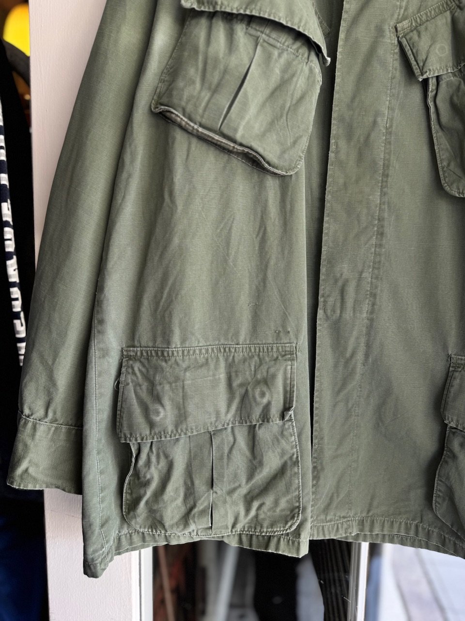 1969年製 U.S. ARMY ジャングルファティーグジャケット 4th リップス