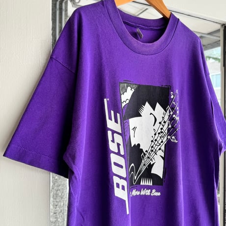 90's BOSE プリントTシャツ