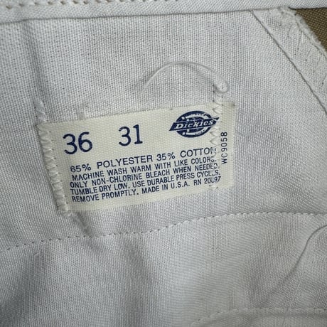 USA製 ディッキーズ ワークパンツW36 L31