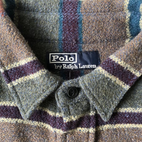 POLO by RALPH LAUREN ネイティブ調シャツ