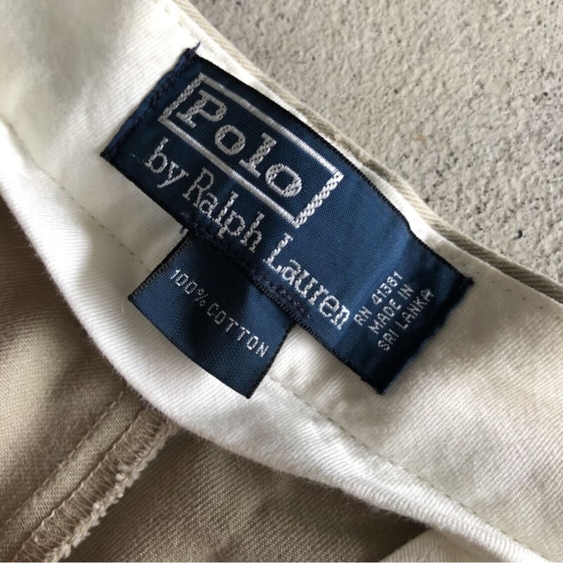 90s Polo by Ralph Lauren チノパン W32/L30 Polo by Ralph Lauren チノパン W32×L30 | CUSTOM FEVER