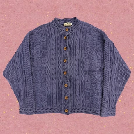 USA製 L.L.Bean ニットカーディガン