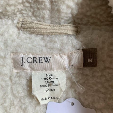J.CREWフーディコーデュロイパーカー