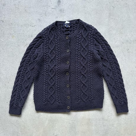 LANDS’ENDケーブルニットカーディガン