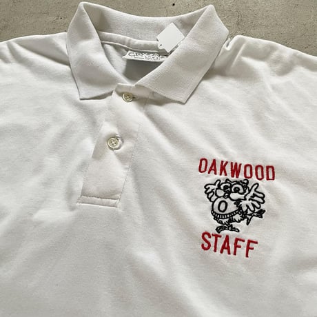 USA製OAKWOOD ポロシャツ