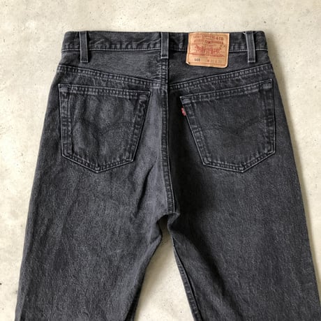 90'sUSA製 Levi's501  W31×L32 ブラック
