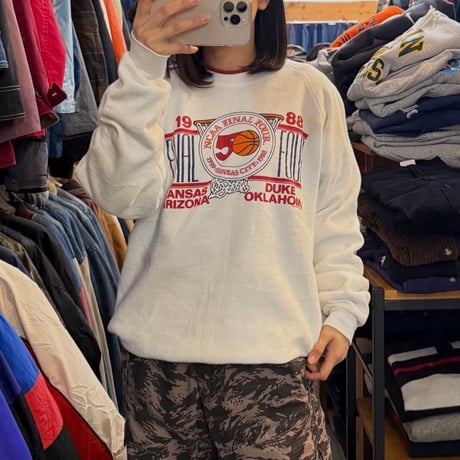 80s USA製 バスケスウェット