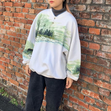 USA製ヘンリーネックスウェット