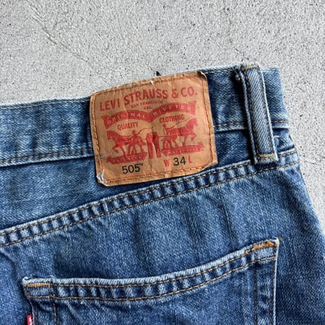 Levi’s 505 デニムショーツ　W34