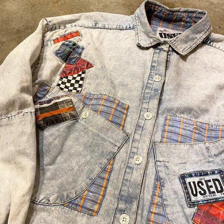 “GET USED”デザインシャツ