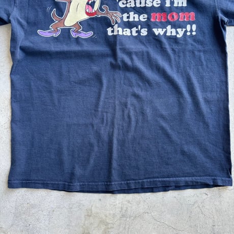 タズマニアンデビル　ラメプリントTシャツ