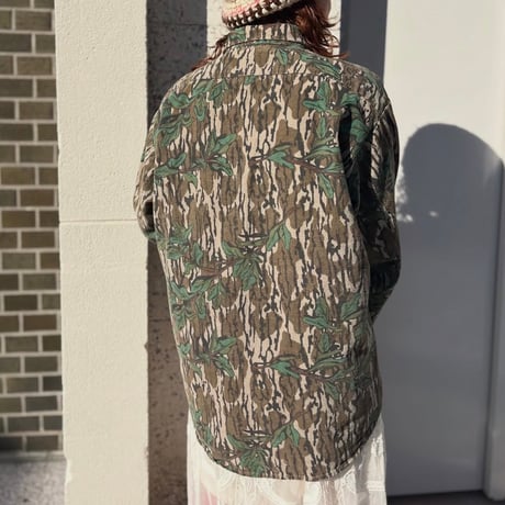 BROWNING リアルツリーカモ柄ネルシャツ