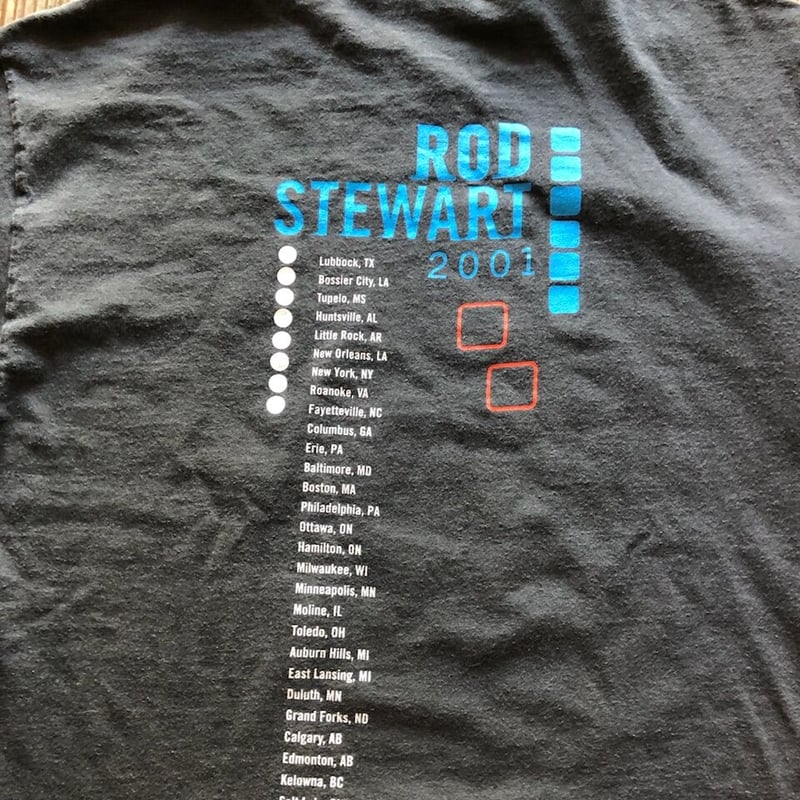 ROD STEWART 2001 tour tシャツ | CUSTOM FEVER ROD STEWART 2001 tour tシャツ | CUSTOM FEVER