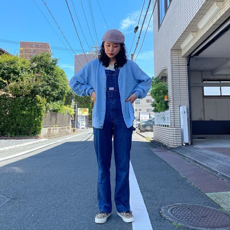 アクリルニットカーディガン