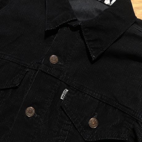 70's Levi's 70505type コーデュロイジャケット オーバーダイ