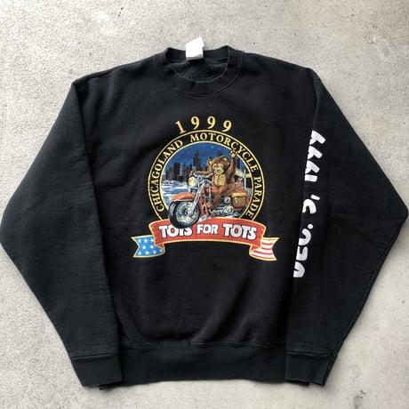 1999年〝TOYS FOR TOTS〟プリントスウェット L